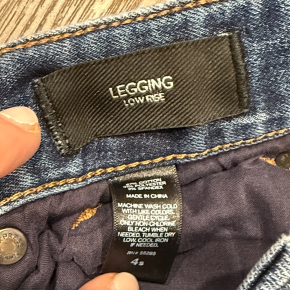 Express Indigo Skinny Jeans - Picture 3 of 3